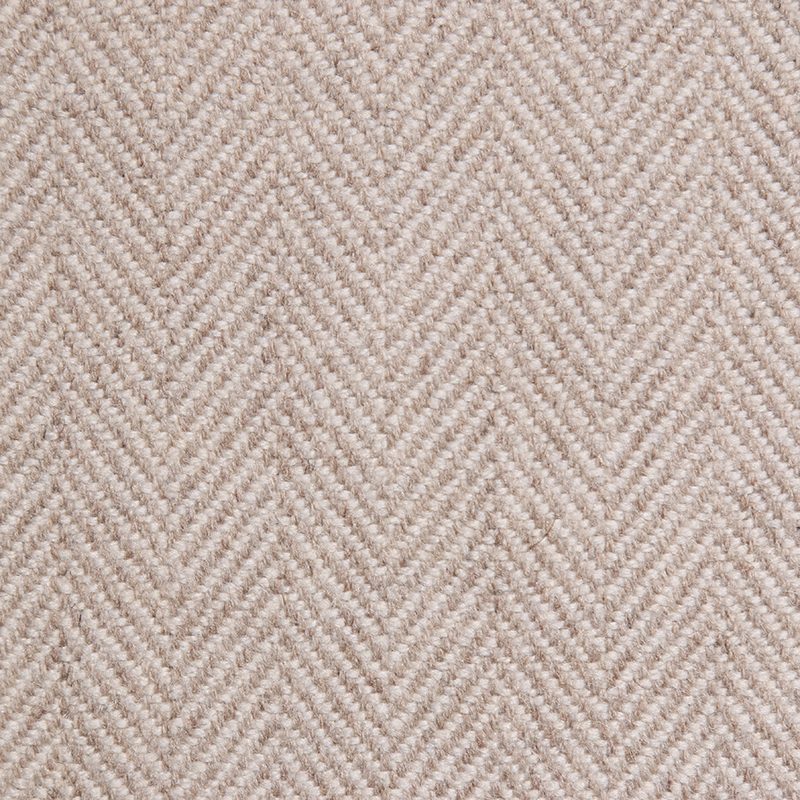 Falkland Herringbone Fabric, Silver