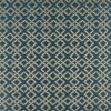 Penelope Patterned Fabric, Mosaic Blue - Tackler London